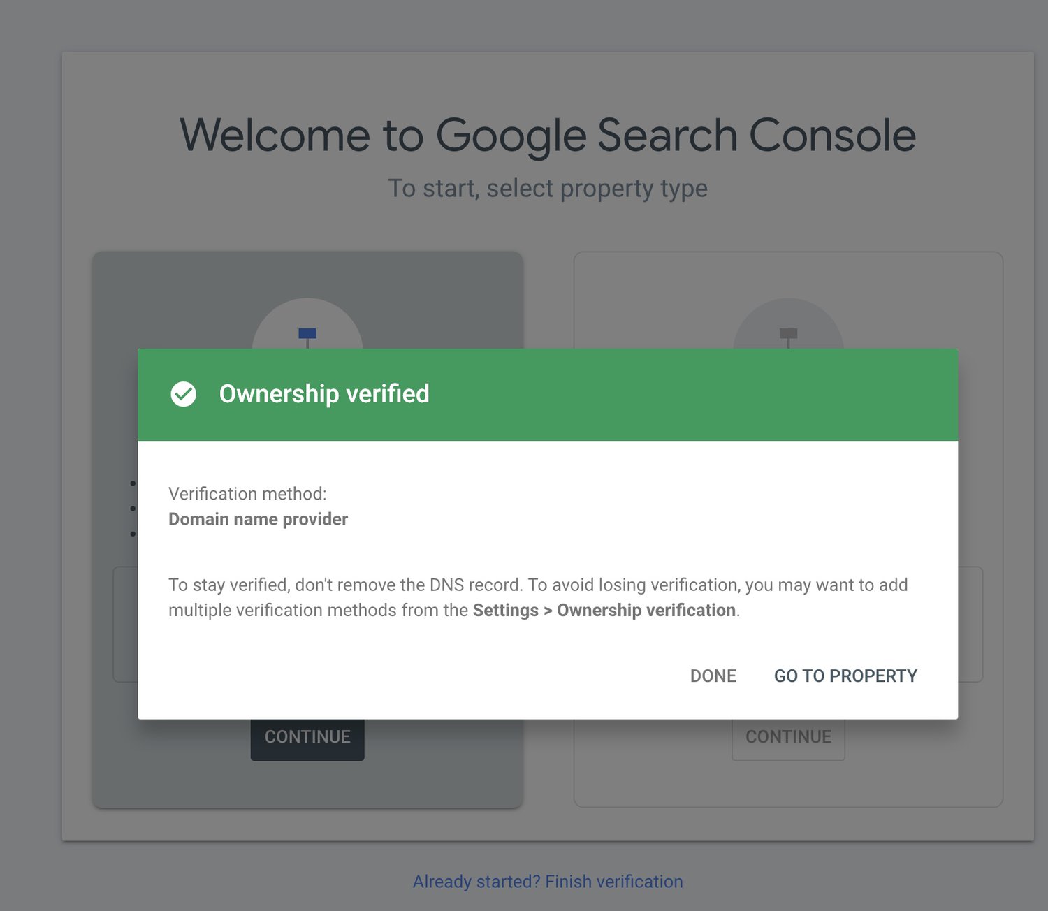 How to set up Google Search Console - Chunky Squirrel Services